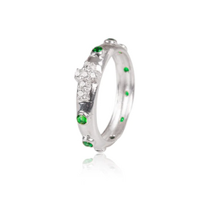 Anello Rosario fascia liscia