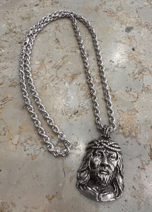 COLLANA CON CRISTO IN ARGENTO 925