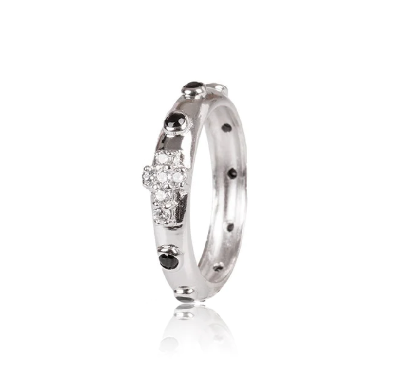 Anello Rosario fascia liscia