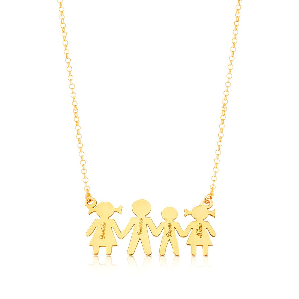 Ciondolo famiglia in argento