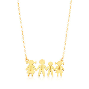 Ciondolo famiglia in argento