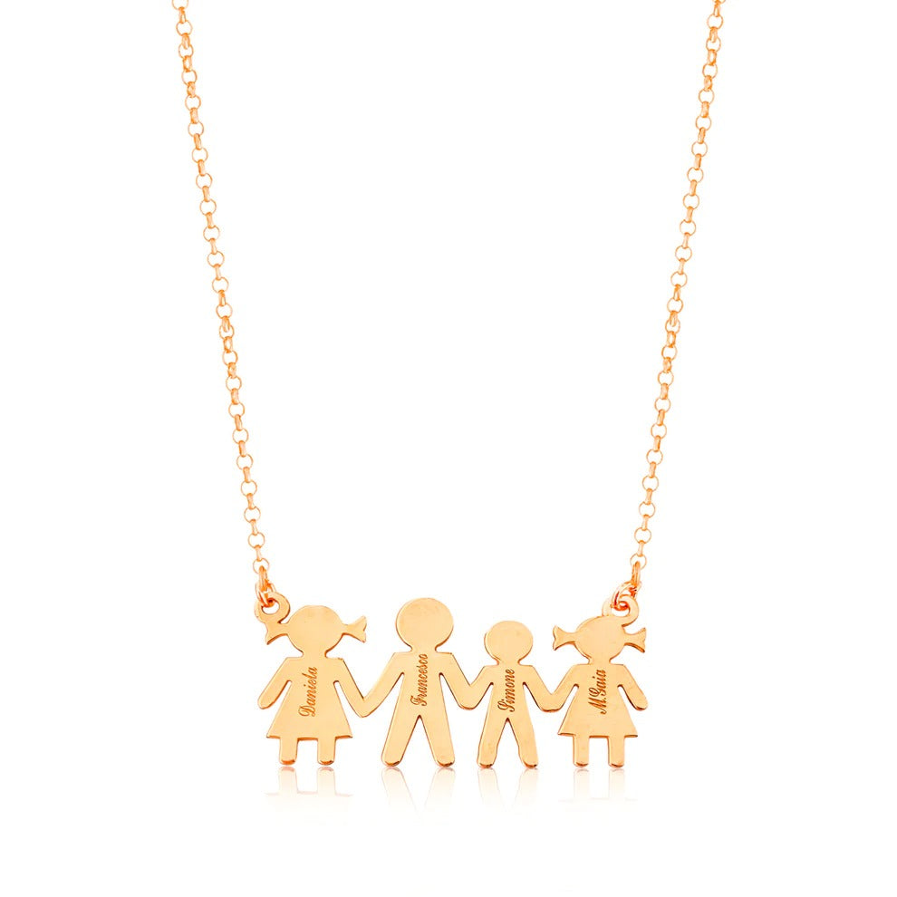 Ciondolo famiglia in argento