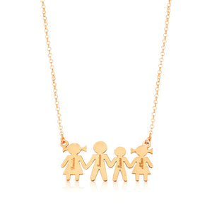 Ciondolo famiglia in argento