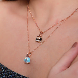 Collana con campanella piccola