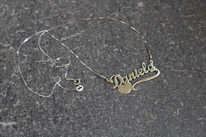 Collana con nome in argento