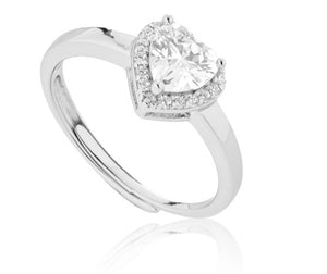 Eternity Heart Ring