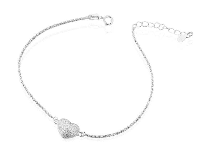 Bracciale con cuore