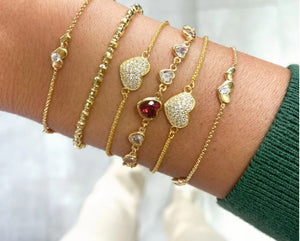 Bracciale con cuore