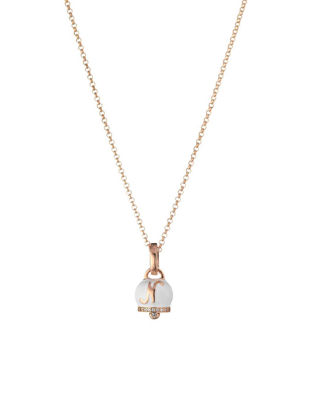 Collana con campanella piccola