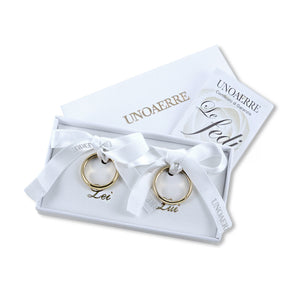 Fede Cassiopea in oro 18 kt bicolore